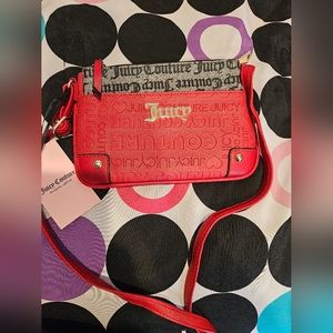 Juicy couture crossbody bag with detachable pouch